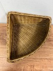 Woven Wicker Vintage Corner Storage Basket