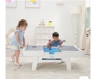 Kidkraft Building Bricks Play N Glow Activity Table W 210 Brick  White
