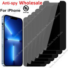 Wholesale For Iphone 15 14 13 12 11 16 Privacy Anti-spy Glass Screen Protector