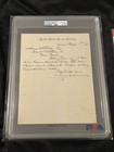 President Benjamin Harrison Signed Hand Letter Psa dna Handwritten Autographed
