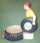 Vintage Mr  Allstate Load Rated Truck Tires Advertising Figure Ashtray Character