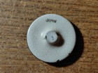 Antique Satsuma Button - Golden Phoenix Or Pheasant - Hand Painted Gold 1   1 8 