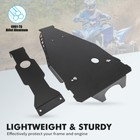 Full Chassis Glide Skid Plate Guard For Yamaha Yfz450x 10-11 Yfz450r 09-25 Black