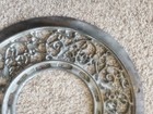 Vintage Ornate Cast Iron Register Grate Antique Heat Vent Furnace Hardware 1897