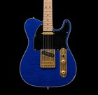 Upgraded Custom 6 String Flame Tl Model Electric Guitar With  Engraved Fittings 