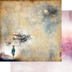 Scrapbooking Double Sided Paper 8 X 8  Cardstock  Art Alchemy   between Worlds