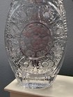 Amazing Zawiercie Clear Crystal Large Heavy Vase