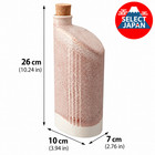 Shigaraki Ware Radium Ion Water Bottle 900ml Raspberry Ceramic Pitcher Japan New