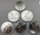 Lot Of 5 U s  Mint 999 2023 1 Oz American Eagle Coin