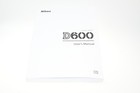 Nikon D600 Digital Camera Instruction Manual User s Guide Book  g387