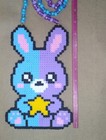 Astrobun Perler Bead Kandi Necklace-edc-rave-festival-plur-edm