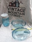 Fruit Jar Blue 7  Hen On Nest New