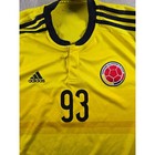 Adidas Colombia Soccer Jersey Mens 2xl Yellow Escobar 93 Climacool 2015  read