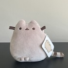 Gund Pusheen Squisheen Cat Plush Sitting Pose Gray Stuffed Animal 6in