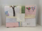 Pottery Barn Baby Hayley 4pc Quilt Sham Sheet Skirt Crib Bedding Set New Nwt