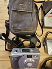 Vintage Camera Lot Of 7 Canon Eos  Sureshot  Polaroid  Hp  Fujifilm  Untested