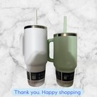 For 2 Hydro Flask All Around Travel Tumbler Ivory Stainless Steel 32   40 Oz New