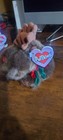 Swibco Puffkins Mooseletoe Mini Plush Reindeer Limited Edition 1999 Style 6703