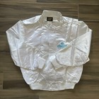 Sands Las Vegas Casino Hotel Ivory Satin Bomber Jacket Usa Size Small Vintage