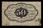 1st Issue 50 Cents Fractional Currency Note Fr  1312  bh 