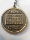 Napa Valley Cabernet Sauvignon Abacus Eleventh Bottling Red Wine Keychain