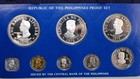 1975 Philippines 8-coin Proof Set Original Box   Coa Contains 1 2166 Of Silver