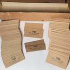 50 Vintage Paper Half Dollar   Dime Coin Roll Wrappers 25 Each Mix Lot Nos Tuffy