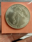 1964 Padre Junipero Serra 250th Anniversary Commemorative Silver Medal Unc