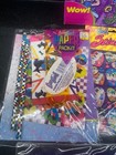 Vintage Lisa Frank 1980s   Y2k Lot Suncatchers  Stickers  Pencils  Erasers More