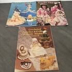 Vintage Crochet Charming Doll Booklets - Lot Of Three