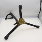 Folding Saxophone Stand Adjustable Black 1 Pcs For Alto Tenor Sax