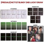  presale  Nct 127 Nct 127 The 7th Album Blingy 2nd Lucky Draw Official Photocard
