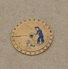 Vintage Cracker Jack Toy Prize Paper Fortune Teller Wheel Spinner