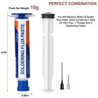 Solder Flux Paste  2 Sets No Clean Soldering Flux For Electronics Desoldering   