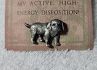 New Russ Berrie   Co Purebred Puppies Beagle Dog Pewter Pin   Bookmark 