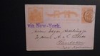 1905 Haiti Cover Jacmel To Plantation Cameroon Via New York Upu