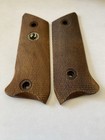 Ruger Mark I A54 Pistol Grips Wood Checkered Vintage Grip Oem Mark 1 Pre 71