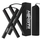 Upgraded Safe Foam Rubber Nunchakus For Beginners - 2 Pack Karate Training Gear
