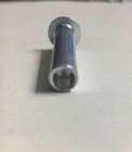 1 4 X 1-3 8    Semi-tubular Rivets Steel 7 16 Oval Head Hollow-end   100 Pieces 