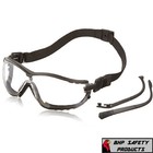 Pyramex V2g Safety Glasses   Goggle Hybrid Clear Anti-fog Lens  12 Pairs 