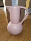 Raawii Strom Jug Earthenware In Coral Blush Size Medium 9 25 h X 6  Dia 