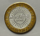 Las Vegas Hard Rock Hotel Sports Delux Ten Dollar Gaming Token  999 Fine Silver