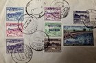 Bangladesh 1972 Pakistan Overprinted Stamps Cover From Jessore
