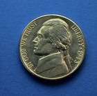 1943 D Silver War Nickel Uncirculated Full Steps