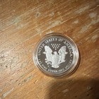 American Eagle 1988 Silver  1 Proof Coin Uncirculated W  Box   U s  Mint Coa