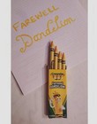 Retired Color 10 Boxes Farewell Dandelion Crayons  2017  40 Crayons In Total New