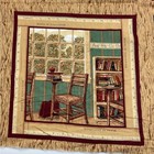 Vintage Teacher Pillow Panel Kit Diy Sewing Erlanger Board Of Education School