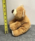Ty Pluffies Slumbers Brown Teddy Bear Plush 9  Tylux Marker On Tag 2002