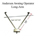 Andersen Awning Operator  A4-7082  Long Arm - Stone