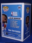 Nba New York Knicks Jalen Brunson Funko Pop Vinyl Figure  212 In Stock New